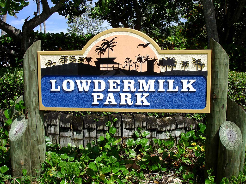 Lowdermilk Park Signage